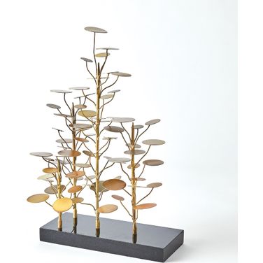 Eucalyptus Tree In Brass