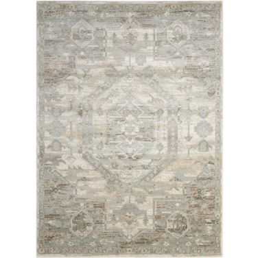 Euphoria Ivory 6'7" x 9'6" Area Rug