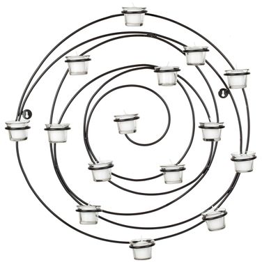 Eva 15 Tea Light Candle Wall Decor