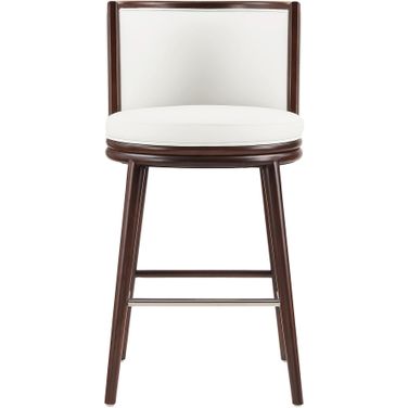 Evalyn Barstool In White