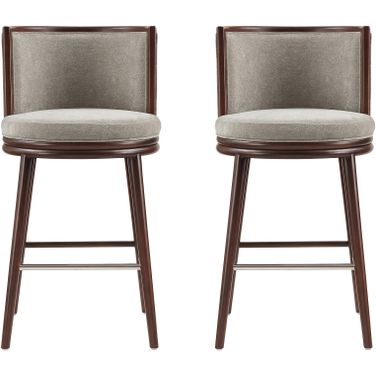 Evalyn Barstool Set of 2 In Dove