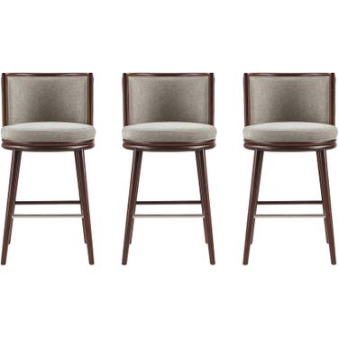 Evalyn Barstool Set of 3 In Dove