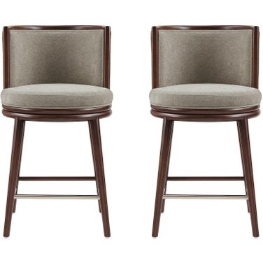Evalyn Counter Stool Set of 2 In Dove