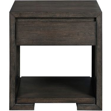 Evan End Table In Brown