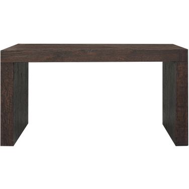Evander Console Table In Rustic Brown