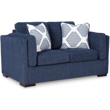 Evansley Loveseat In Navy