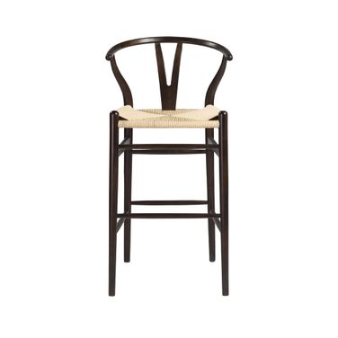 Evelina Barstool In Walnut and Natural