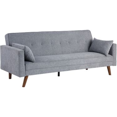 Evelina Convertible Sleeper Sofa In Gray and Elm