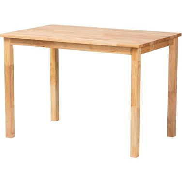 Eveline 43 Inch Dining Table In Natural Brown