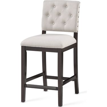 Evelyn 26 Inch Stool In Walnut