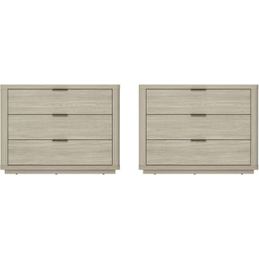 Evelyn 32 Inch Nightstand 4.0 Set of 2 In Natural