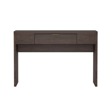 Evelyn 47 Inch 1-Drawer Writing Desk In Brown
