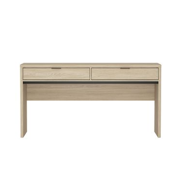 Evelyn 60 Inch 2-Drawer Writing Desk In Natural