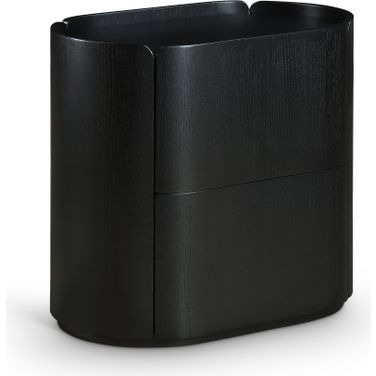 Everett Night Stand In Black