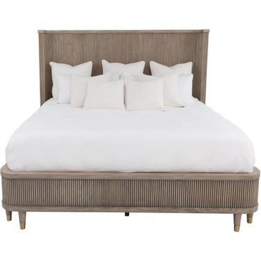 Everett Queen Bed In Biscotti