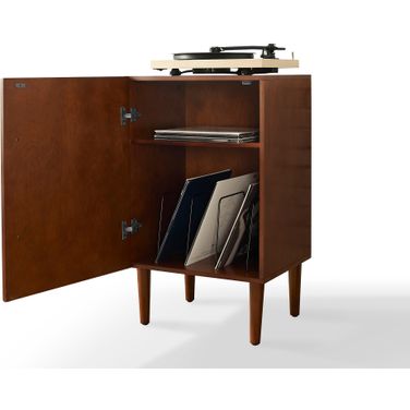 Everett Record Player Stand In Mahogany