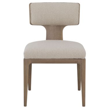 Everett Side Chair In Bone and Biscotti