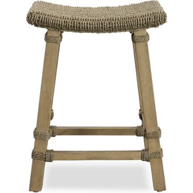 Everglade Seagrass Counter Stool In Natural