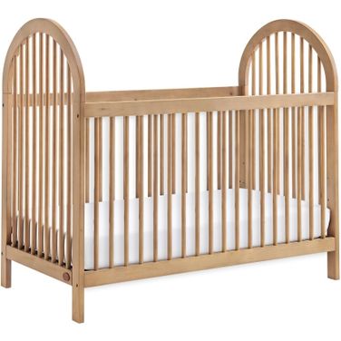 Everlee Island Crib In Honey Wood