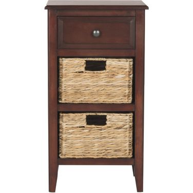 Everly Cherry Drawer Side Table
