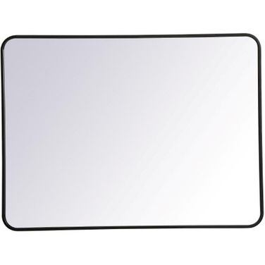Evermore Black Rectangular Mirror MR803040BK
