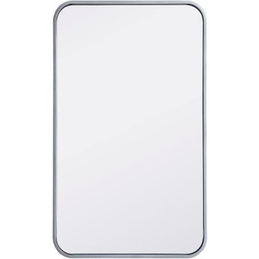 Evermore Silver Rectangular Mirror MR801830S