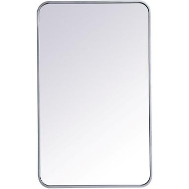 Evermore Silver Rectangular Mirror MR802236S