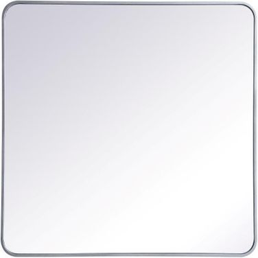 Evermore Silver Rectangular Mirror MR803636S