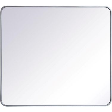 Evermore Silver Rectangular Mirror MR803640S