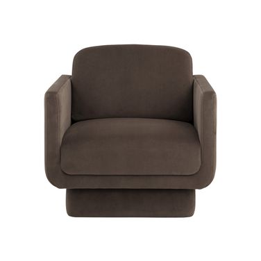 Everton Armchair In Meg Dark Brown