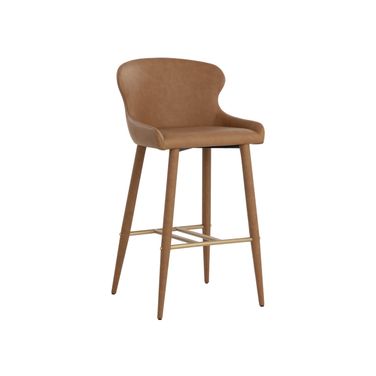 Evora Barstool In Milliken Cognac