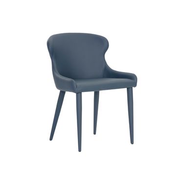 Evora Dining Chair Set of 2 In Dillon Thunder