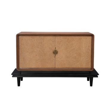 Ezekiel Sideboard In Brown/Black/Brass