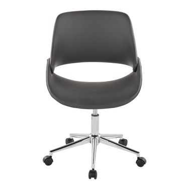 Fabrico Office Chair In Grey and Chrome