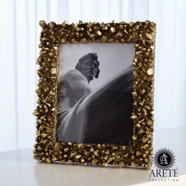 Facet Cluster 8 X 10 Frame In Brass