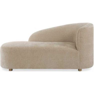 Fae Arm Chaise Lounge In Brown