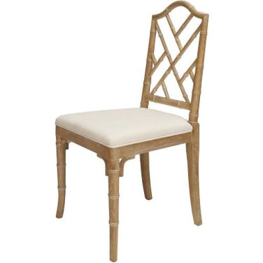Fairfield Cerused Oak Bamboo Dining Chair