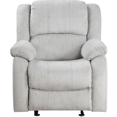 Fairview Glider Reclining Chair In Gray