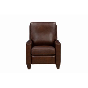 Fairview Push Thru The Arms Recliner In Fudge
