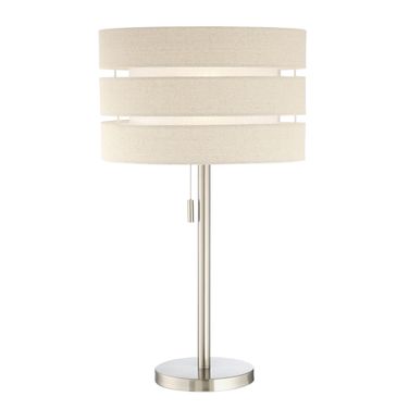 Falan Table Lamp In Nickel
