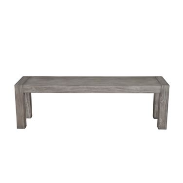 Fallon Bench In Grey and Black