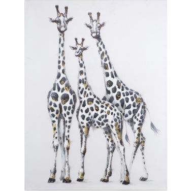 Family With Spots Wall Art In Black
