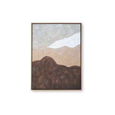 Fanthorne Wall Art In Tan/Brown/White