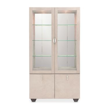 Fantosini Display Cabinet In Silver Mist