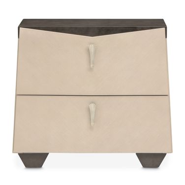 Fantosini Nightstand In Silver Mist