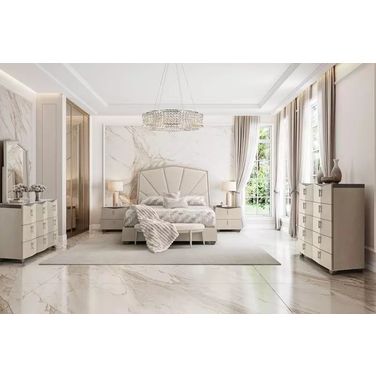 Fantosini Tufted Panel Bedroom Set