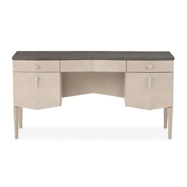 Fantosini Vanity Desk In Silver Mist