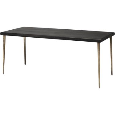Farmhouse Antique Silver Dining Table