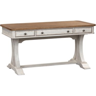 Farmhouse Reimagined Antique White Writing Desk