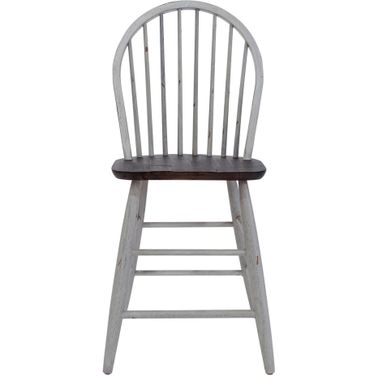 Farmhouse Windsor Back Counter Chair Set Of 2